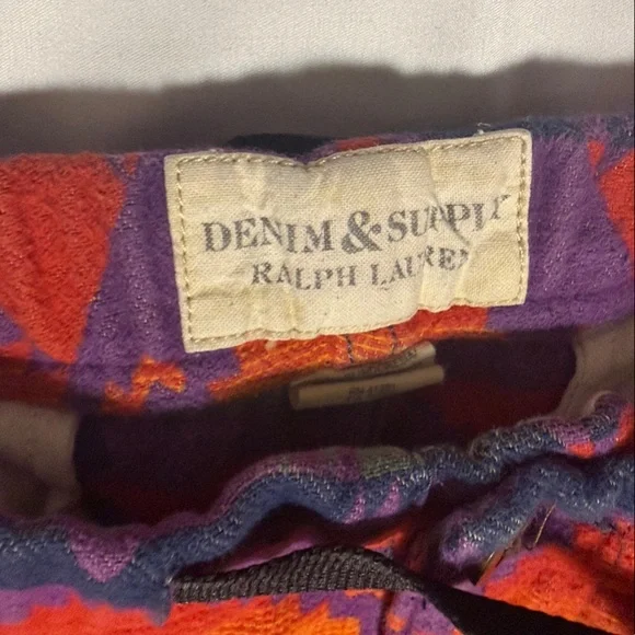 Vintage - Denim & Supply Ralph Lauren Aztec design hiking Joggers